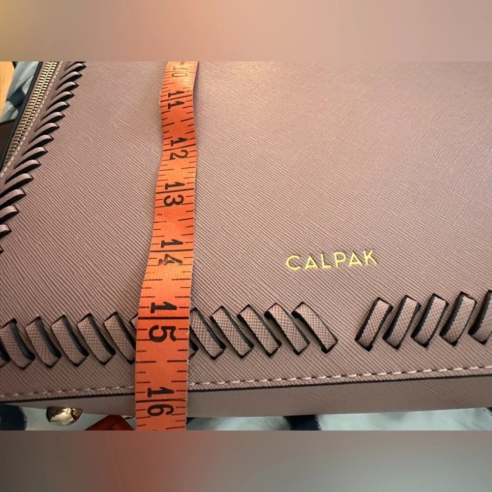 Calpak Kaya 15 inch Mauve Laptop Backpack - Picture 8 of 12